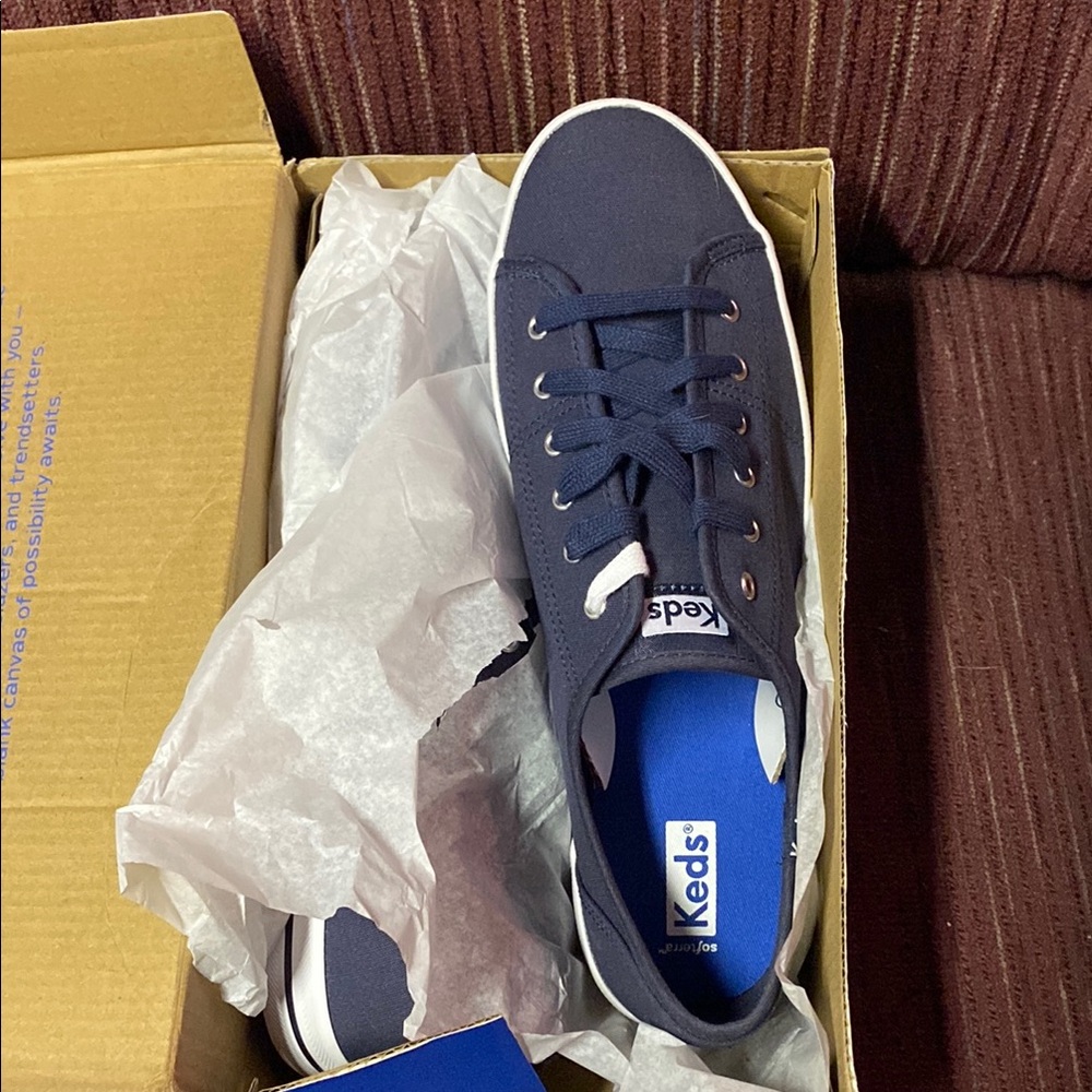 Keds Blue Sneakers Classic Athletic Design
